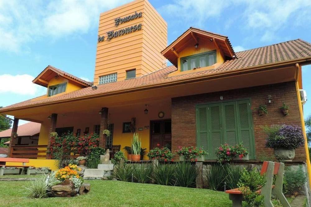 Pousada Da Baronesa Nova Petropolis Exteriör bild