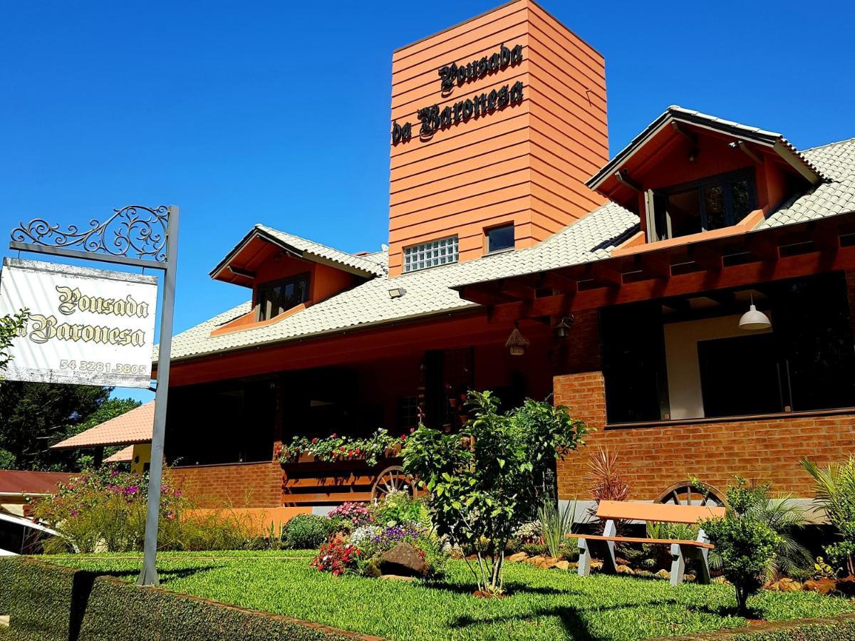 Pousada Da Baronesa Nova Petropolis Exteriör bild